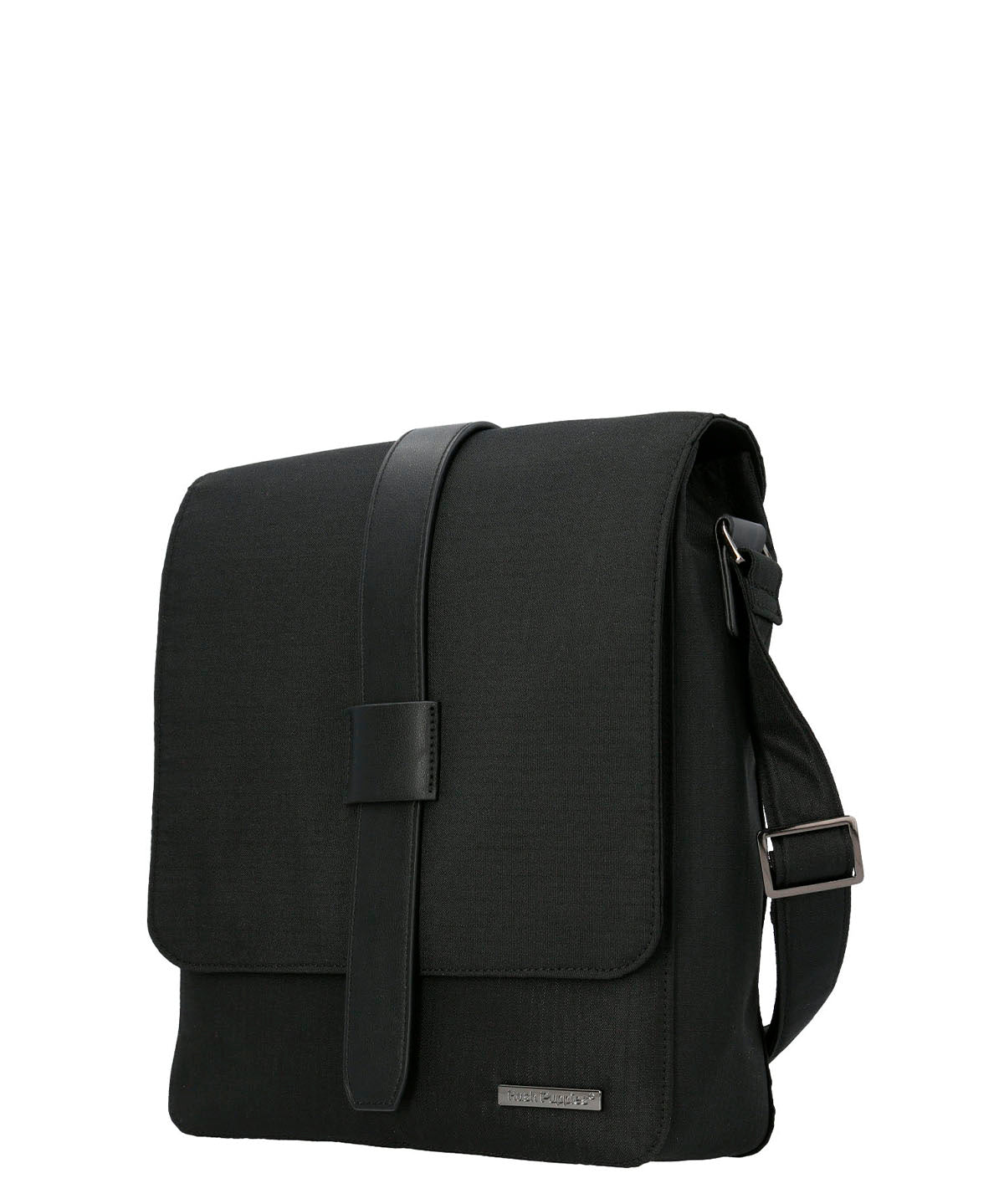 Maletin Poliester Reciclado Hombre Wr Randall Cross Negro Hush Puppies | Hush Puppies