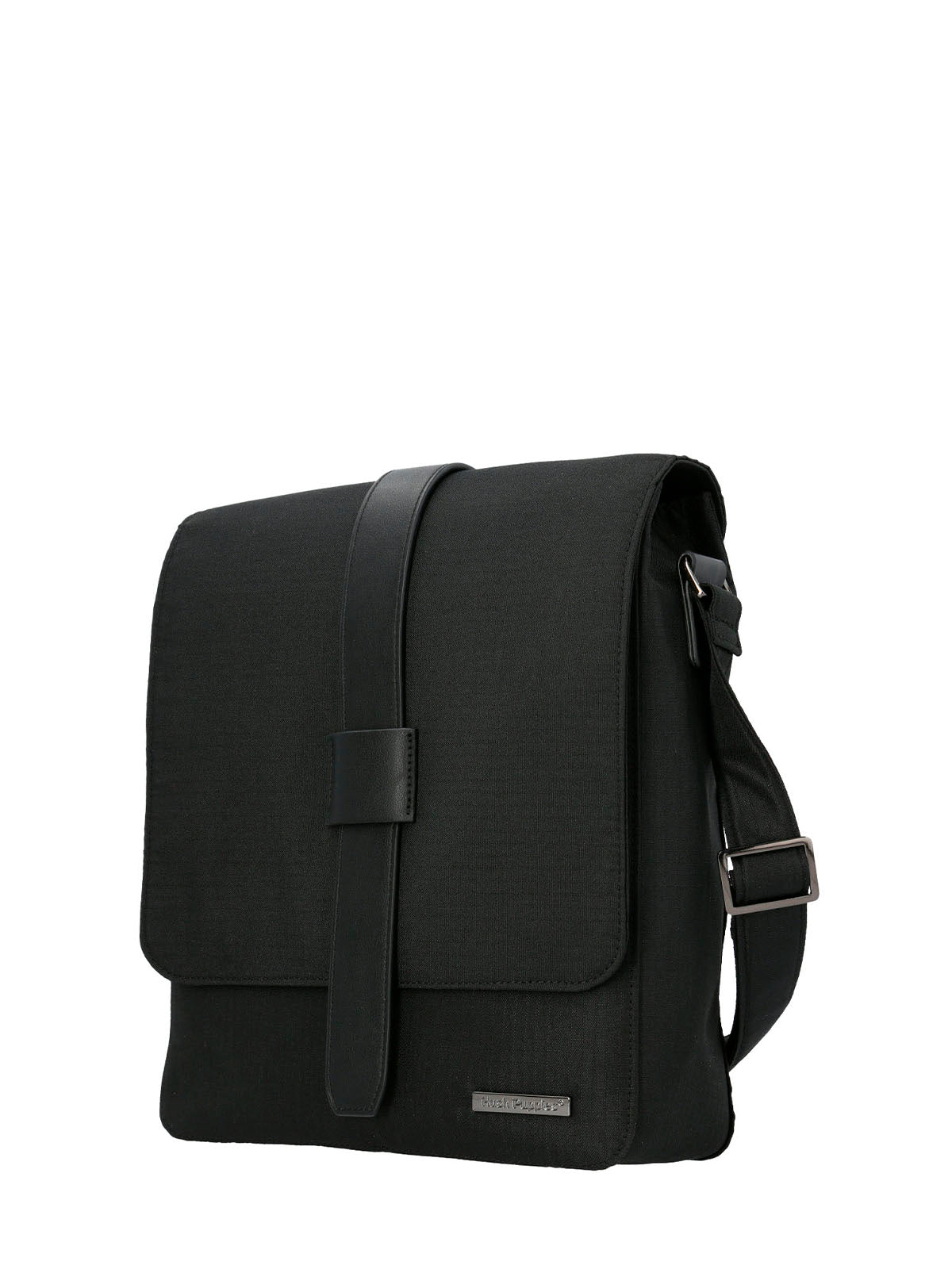 Maletin Poliester Reciclado Hombre Wr Randall Cross Negro Hush Puppies | Hush Puppies