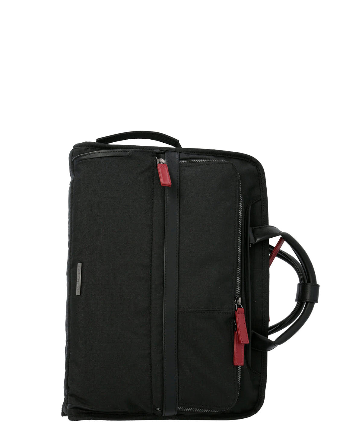 Maletin Poliester Reciclado Hombre Wr Raymond Bag Negro Hush Puppies | Hush Puppies