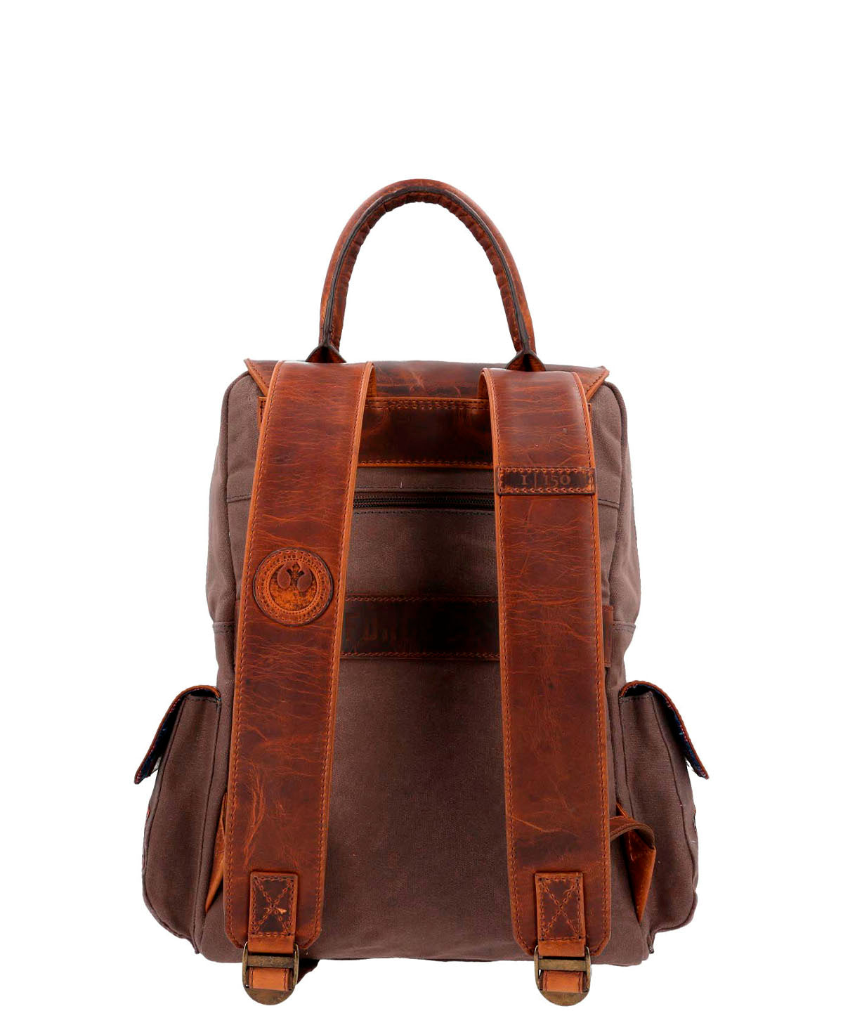 Mochila Canvas Engrasado Y Cuero Hombre Sw Rebel Resist Back Café Hush Puppies | Hush Puppies