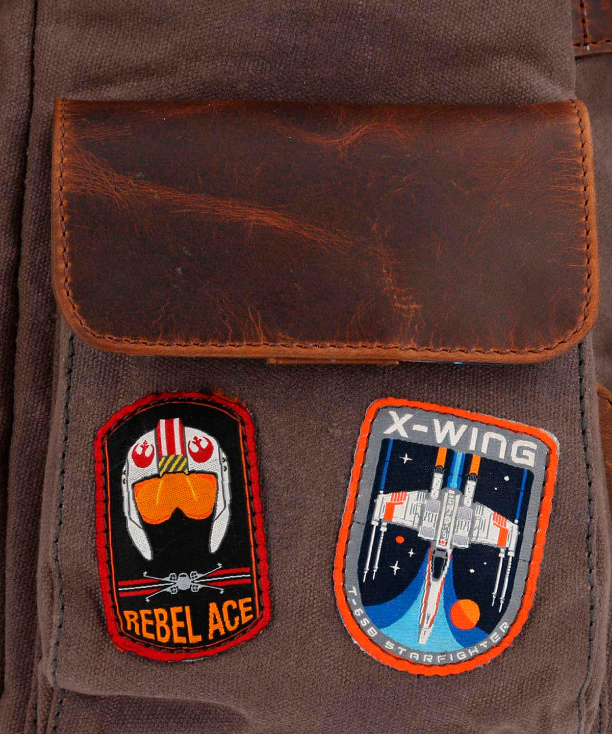 Mochila Canvas Engrasado Y Cuero Hombre Sw Rebel Resist Back Café Hush Puppies | Hush Puppies