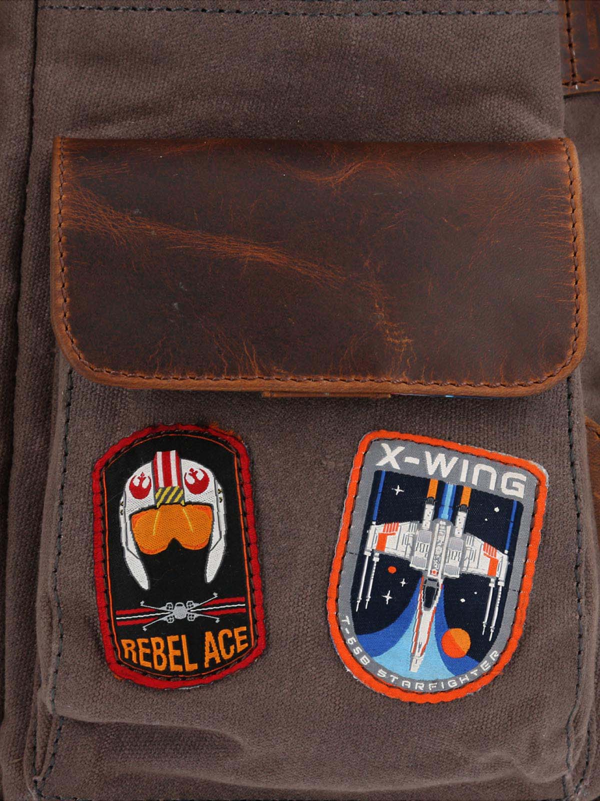 Mochila Canvas Engrasado Y Cuero Hombre Sw Rebel Resist Back Café Hush Puppies | Hush Puppies