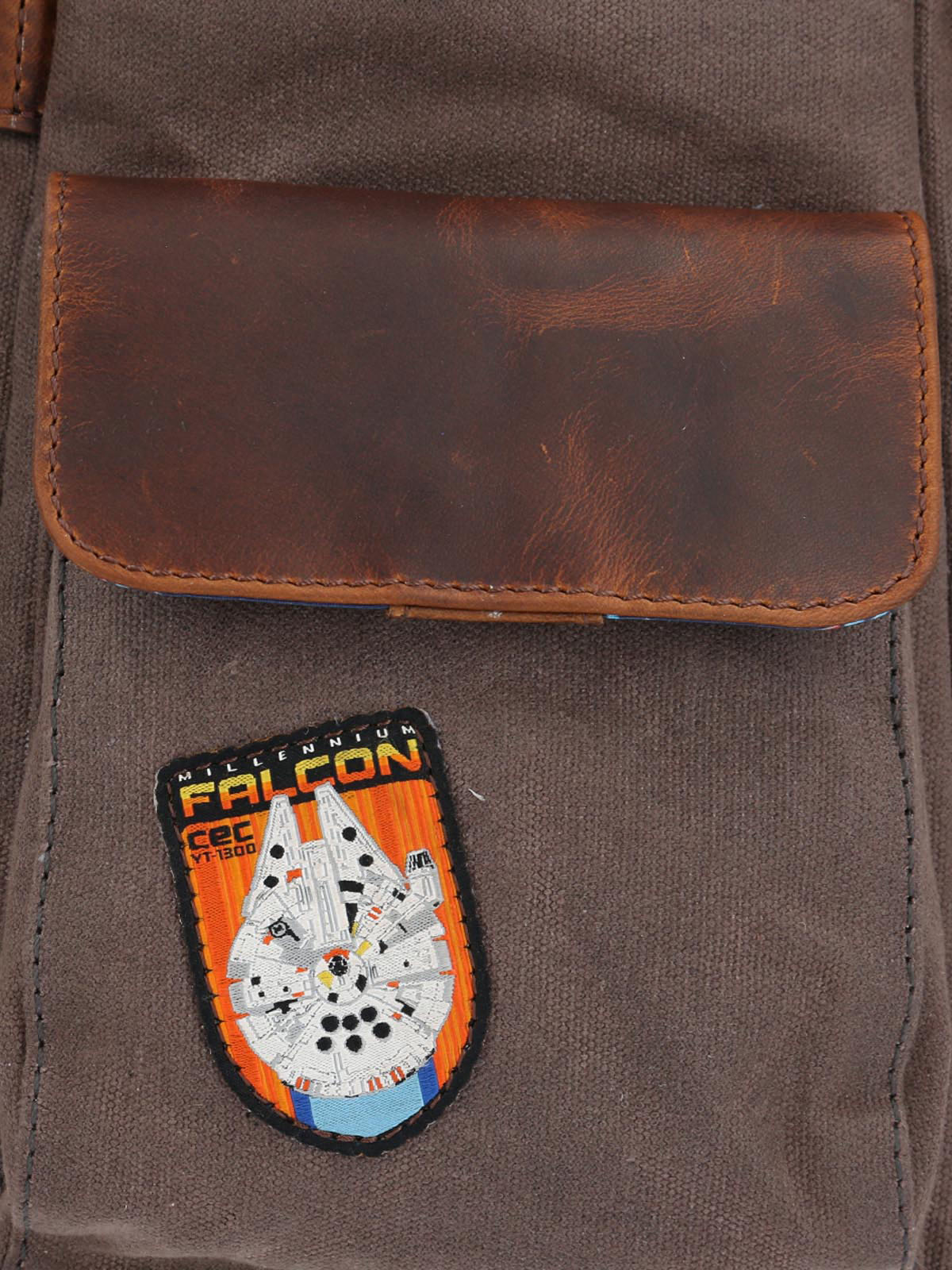 Mochila Canvas Engrasado Y Cuero Hombre Sw Rebel Resist Back Café Hush Puppies | Hush Puppies