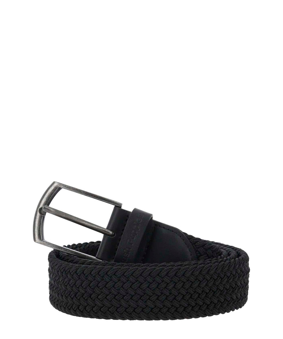 Cinturon Cuero /Elastano Hombre Hp Frades Negro Hush Puppies