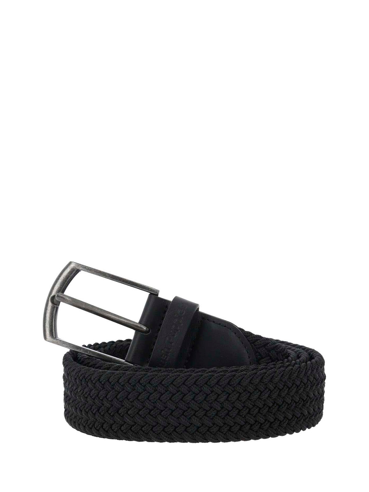 Cinturon Cuero /Elastano Hombre Hp Frades Negro Hush Puppies