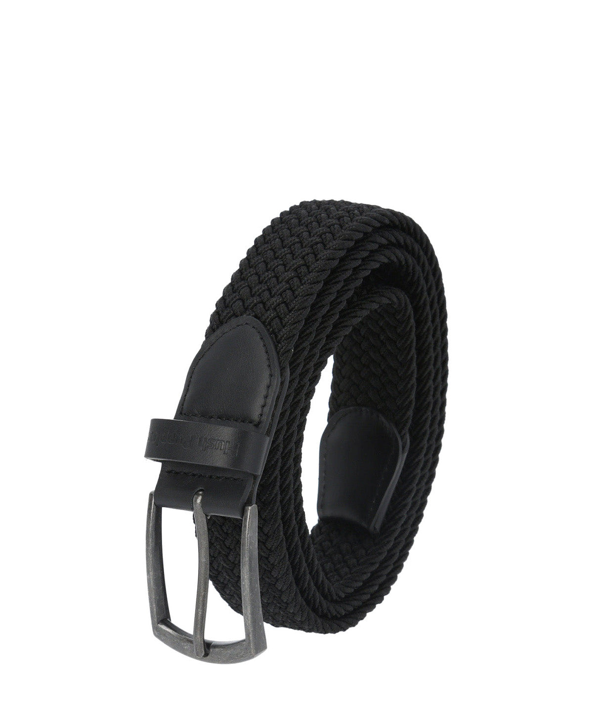 Cinturon Cuero /Elastano Hombre Hp Frades Negro Hush Puppies