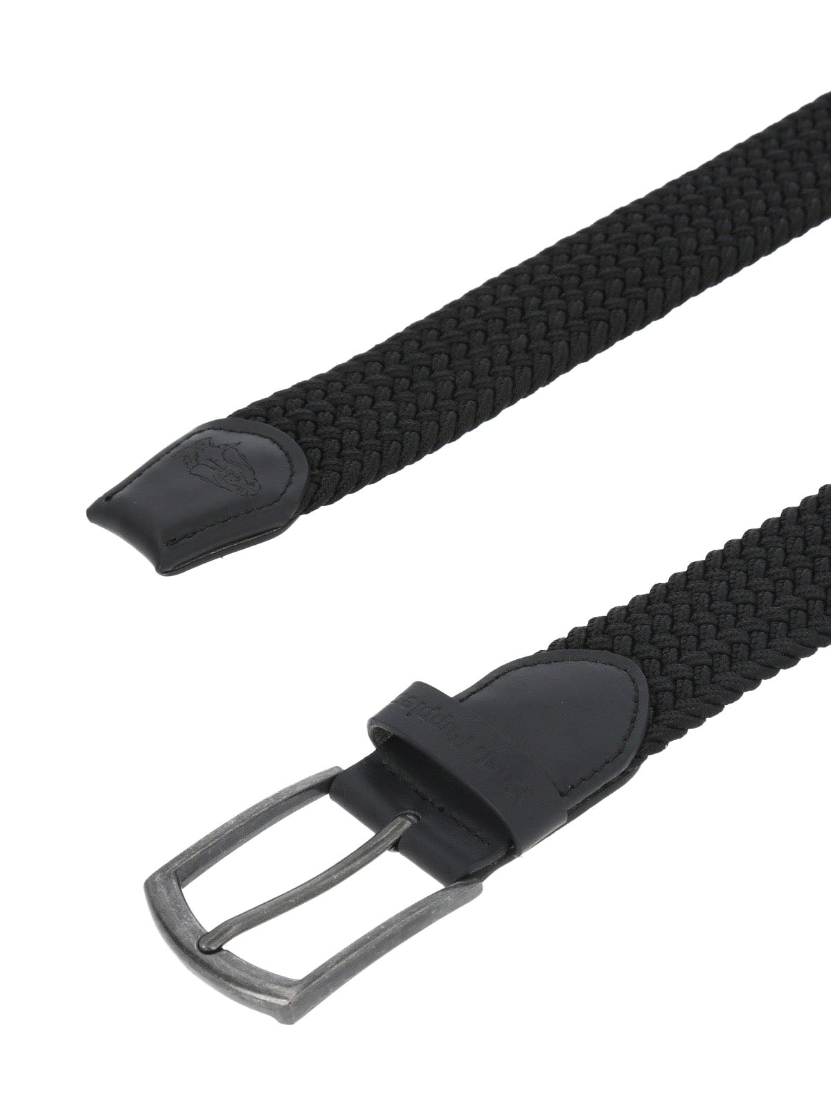 Cinturon Cuero /Elastano Hombre Hp Frades Negro Hush Puppies