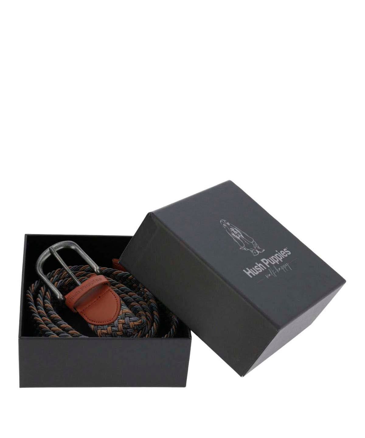 Cinturon Cuero /Elastano Hombre Hp Ferrette Multicolor Hush Puppies