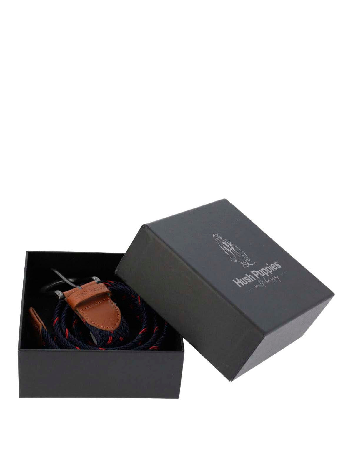 Cinturon Cuero /Elastano Hombre Hp Filipi Multicolor Hush Puppies