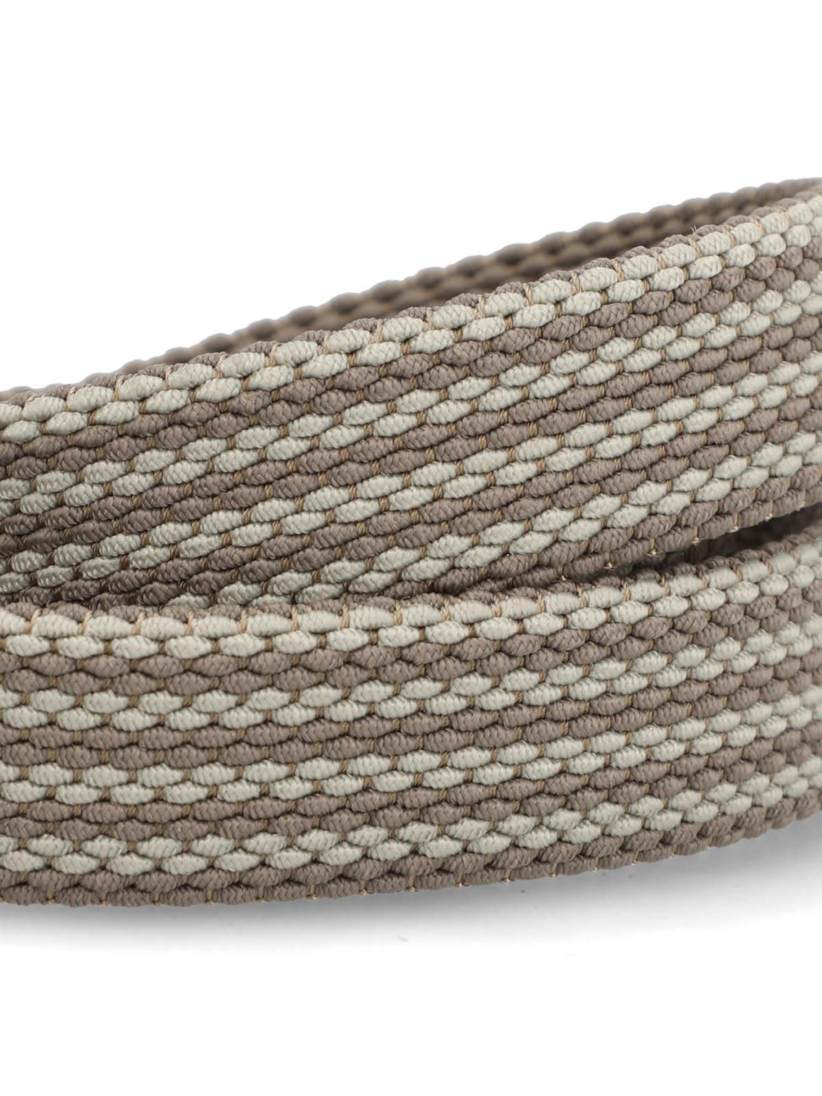 Cinturon Cuero Hombre Hp Rev Fausto Café Hush Puppies