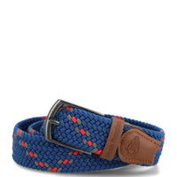 Cinturon Cuero Hombre Hp Fabio Azul Hush Puppies