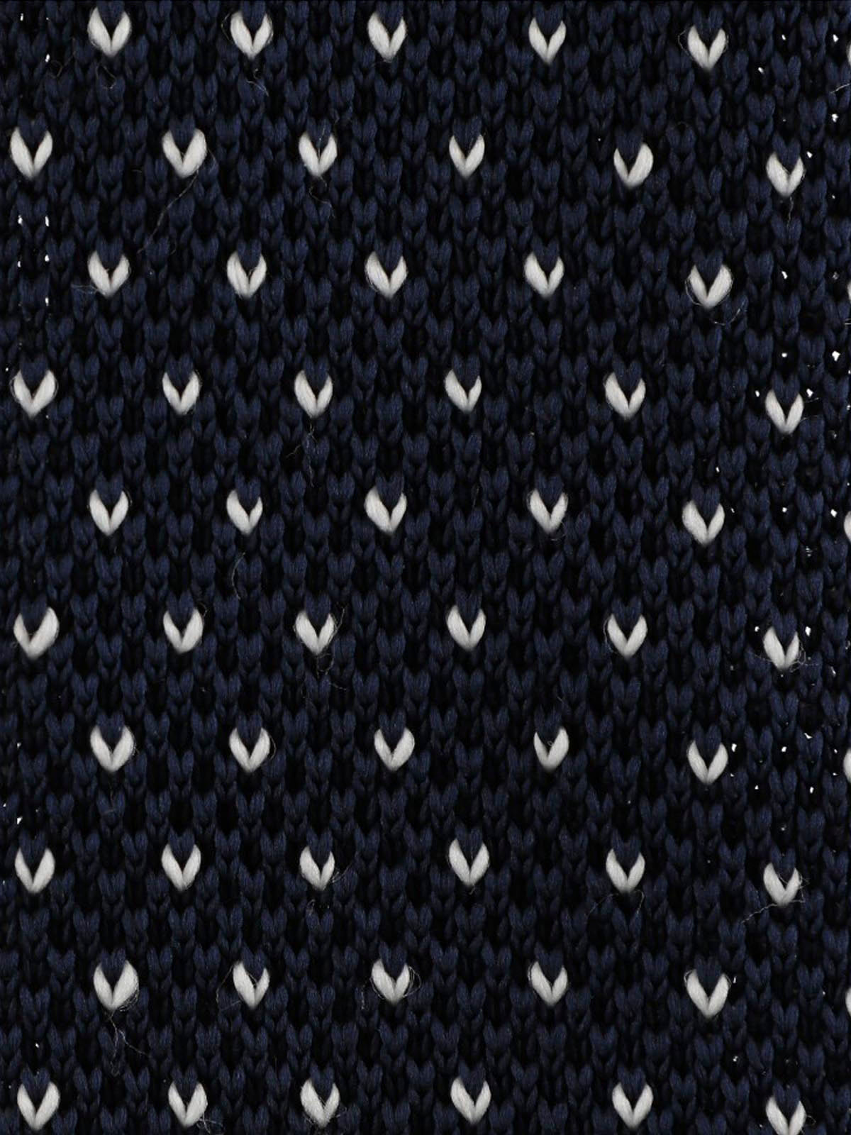 Corbata Hombre Hp Tie Knitted Dots Azul Hush Puppies