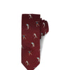 Corbata Seda Hombre Hp Tie Golf Rojo Hush Puppies