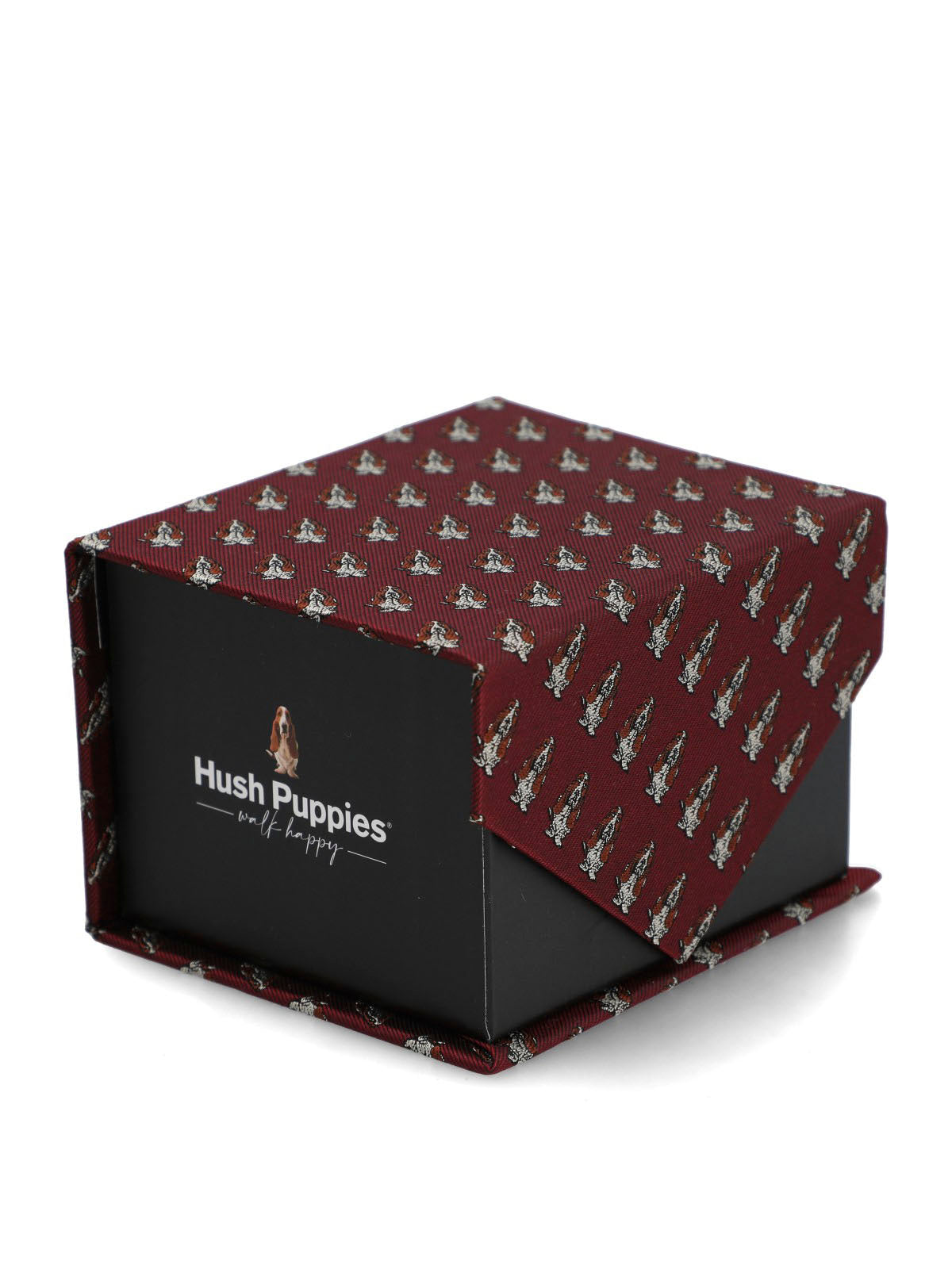 Corbata Seda Hombre Hp Tie Dog Ii Rojo Hush Puppies