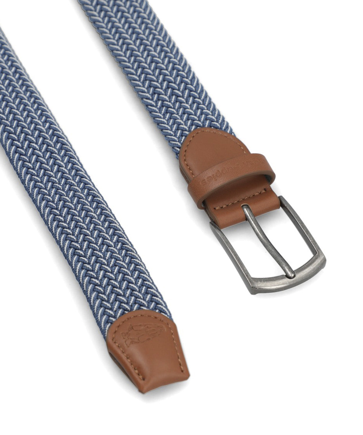 Cinturon Cuero /Elastano Hombre Hp Fender Azul Hush Puppies