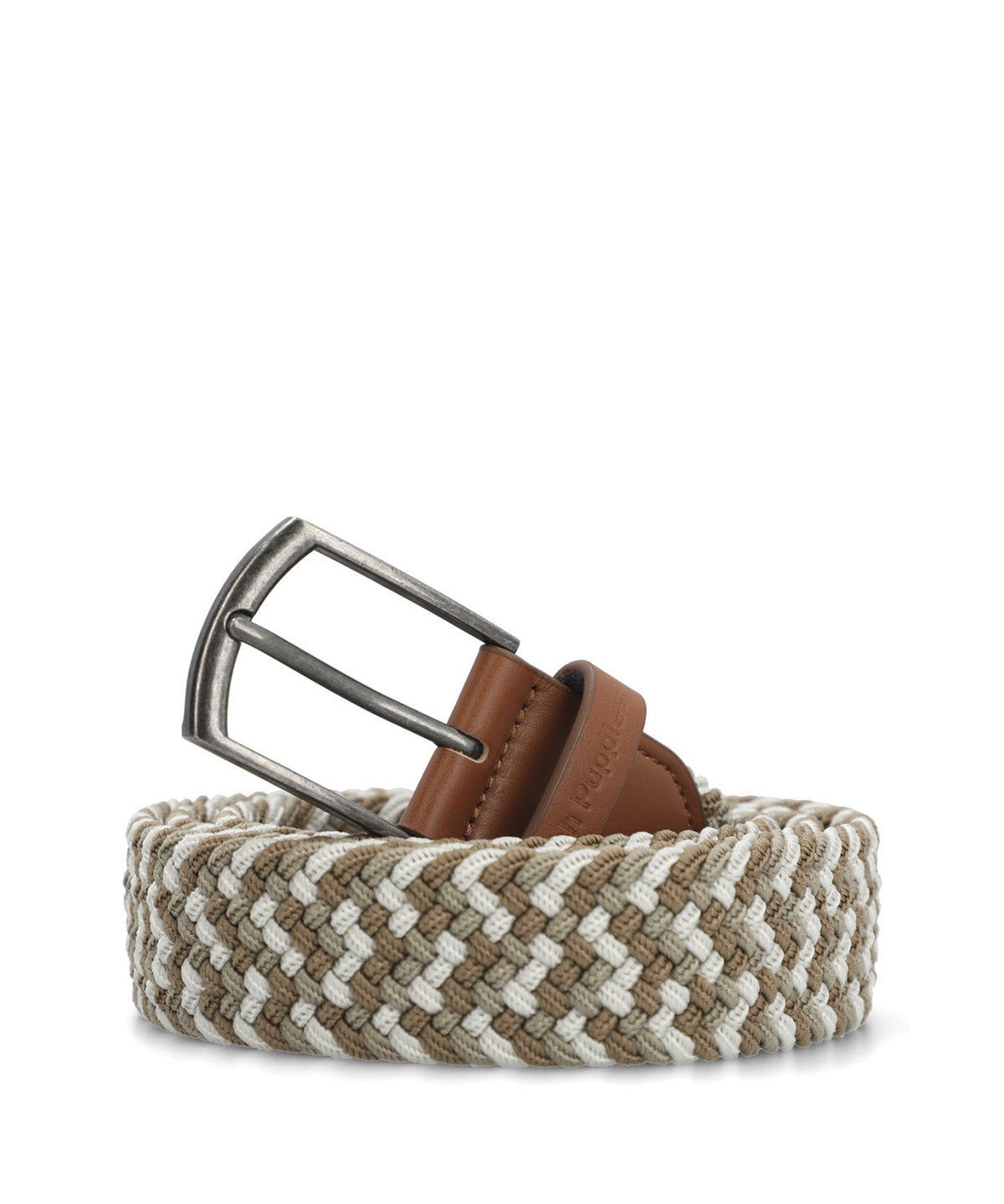Cinturon Cuero /Elastano Hombre Hp Finn Café Hush Puppies