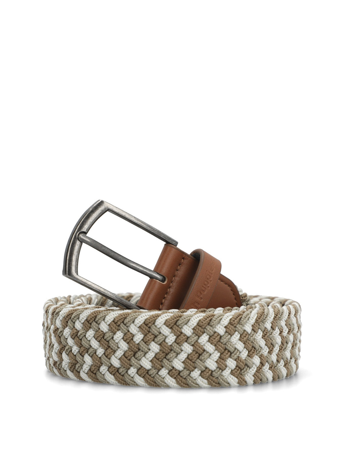 Cinturon Cuero /Elastano Hombre Hp Finn Café Hush Puppies