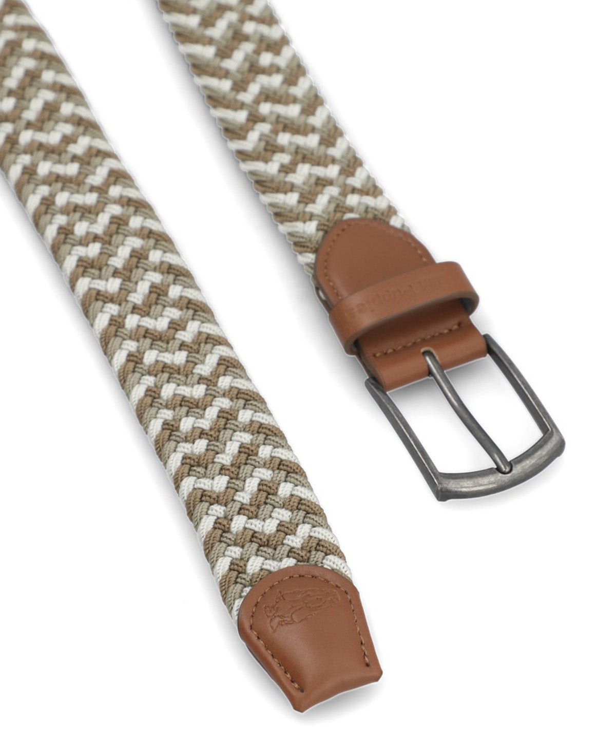 Cinturon Cuero /Elastano Hombre Hp Finn Café Hush Puppies