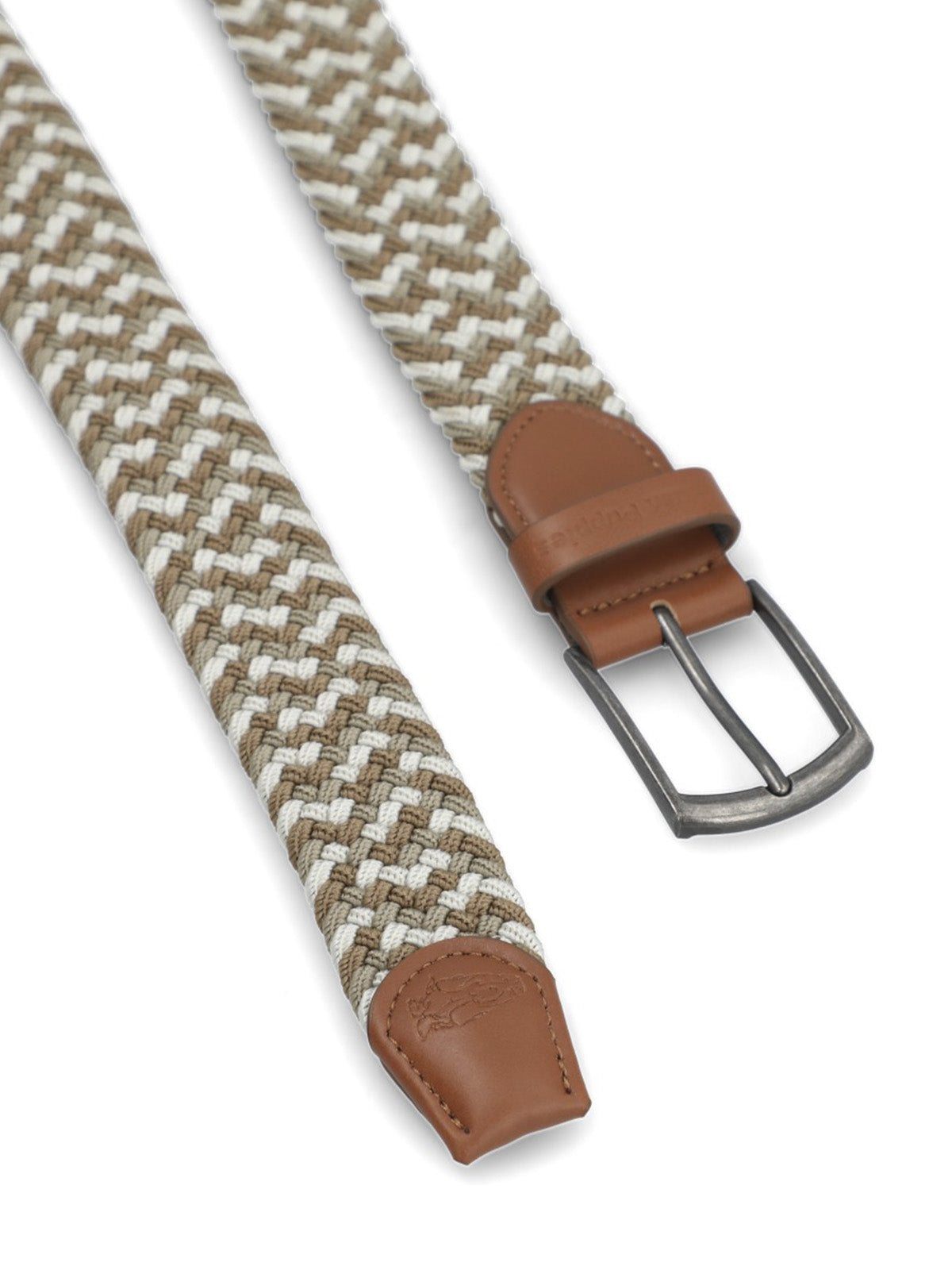 Cinturon Cuero /Elastano Hombre Hp Finn Café Hush Puppies