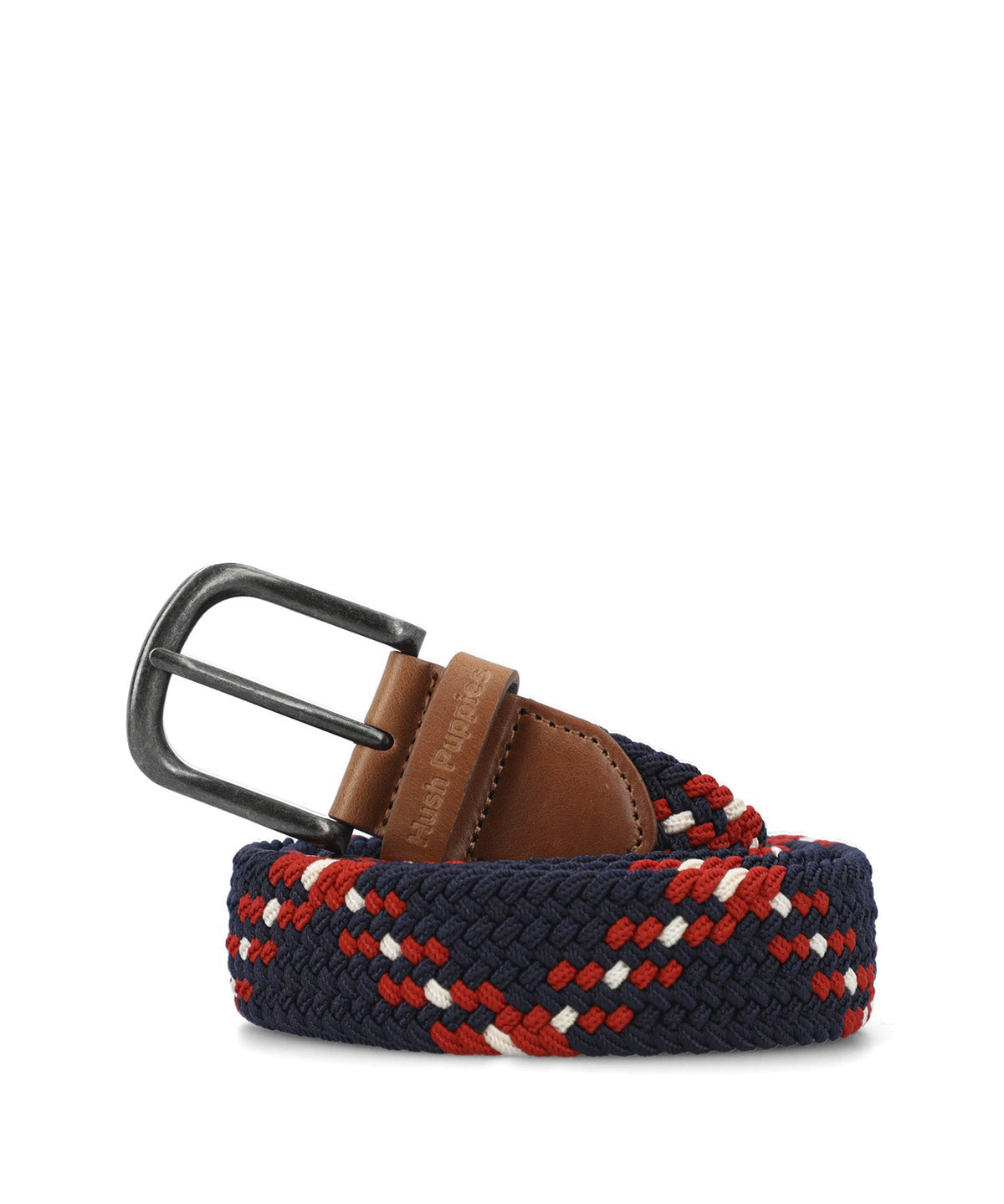 Cinturon Cuero /Elastano Hombre Hp Frankie Azul Hush Puppies