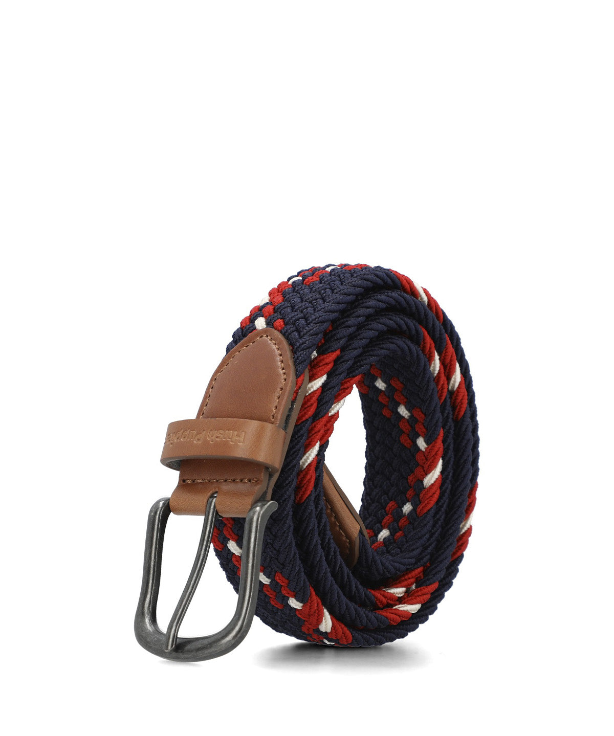 Cinturon Cuero /Elastano Hombre Hp Frankie Azul Hush Puppies
