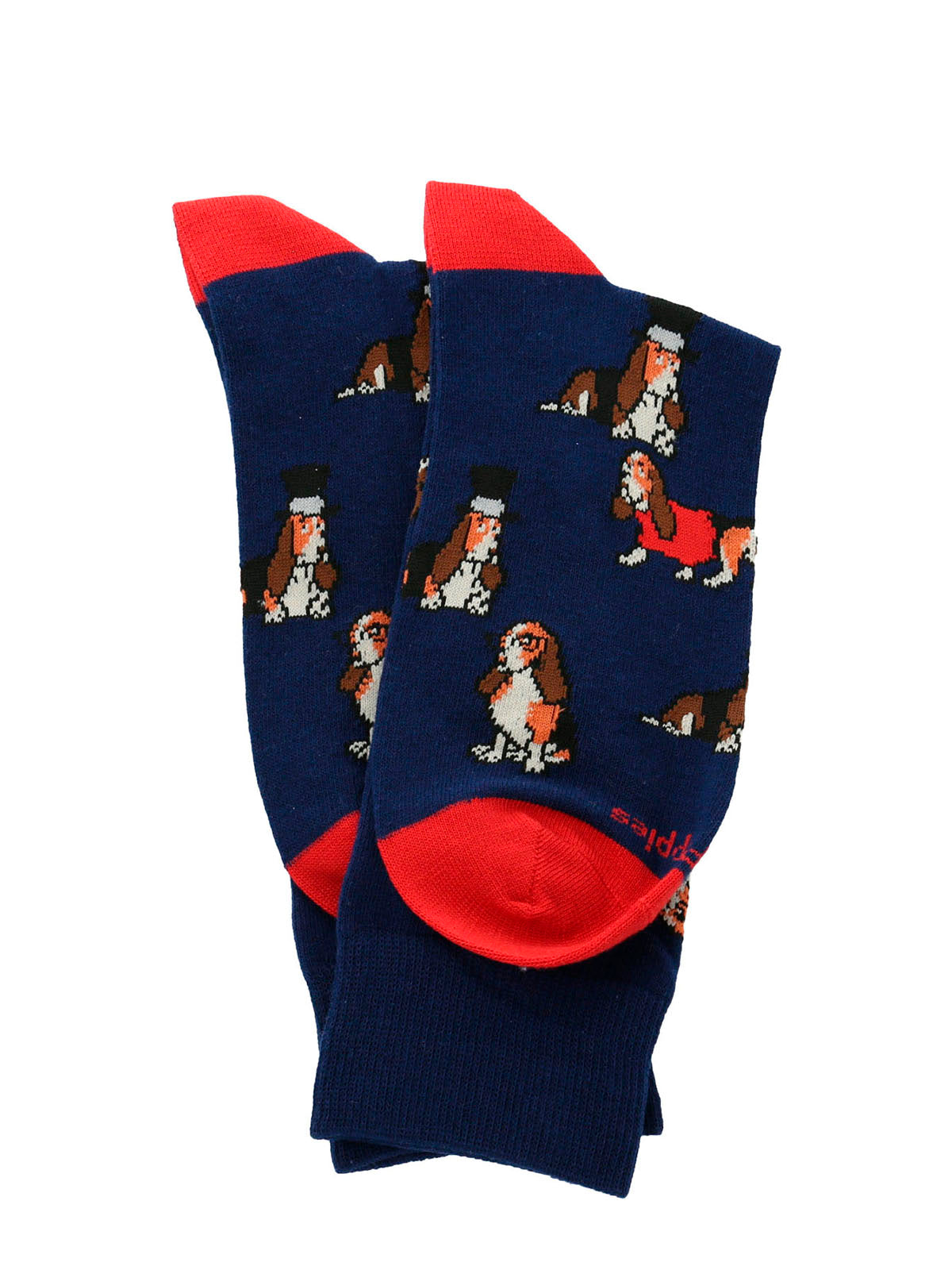 Calcetin Algodón Hombre C Hat Basset Azul Hush Puppies | Hush Puppies