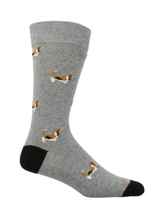 Calcetin Algodón Hombre C Basset Gris Hush Puppies | Hush Puppies