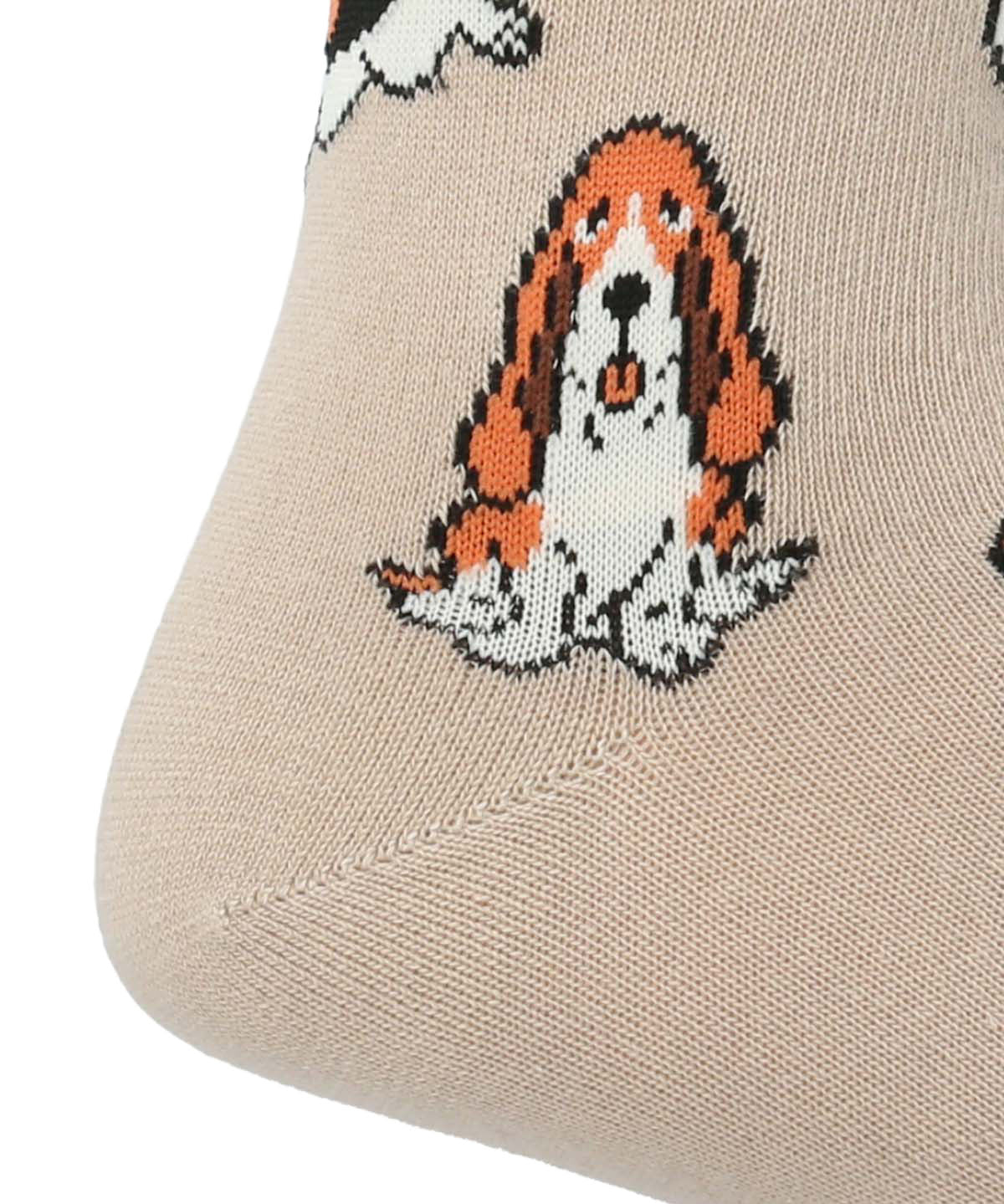 Calcetin Algodón Hombre C Cowdog Beige/Crudo Hush Puppies | Hush Puppies