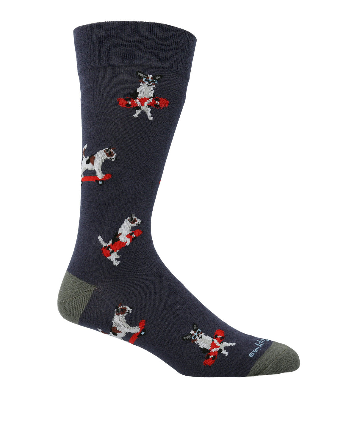 Calcetin Algodón Hombre C Cuff Skatedog Azul Hush Puppies | Hush Puppies