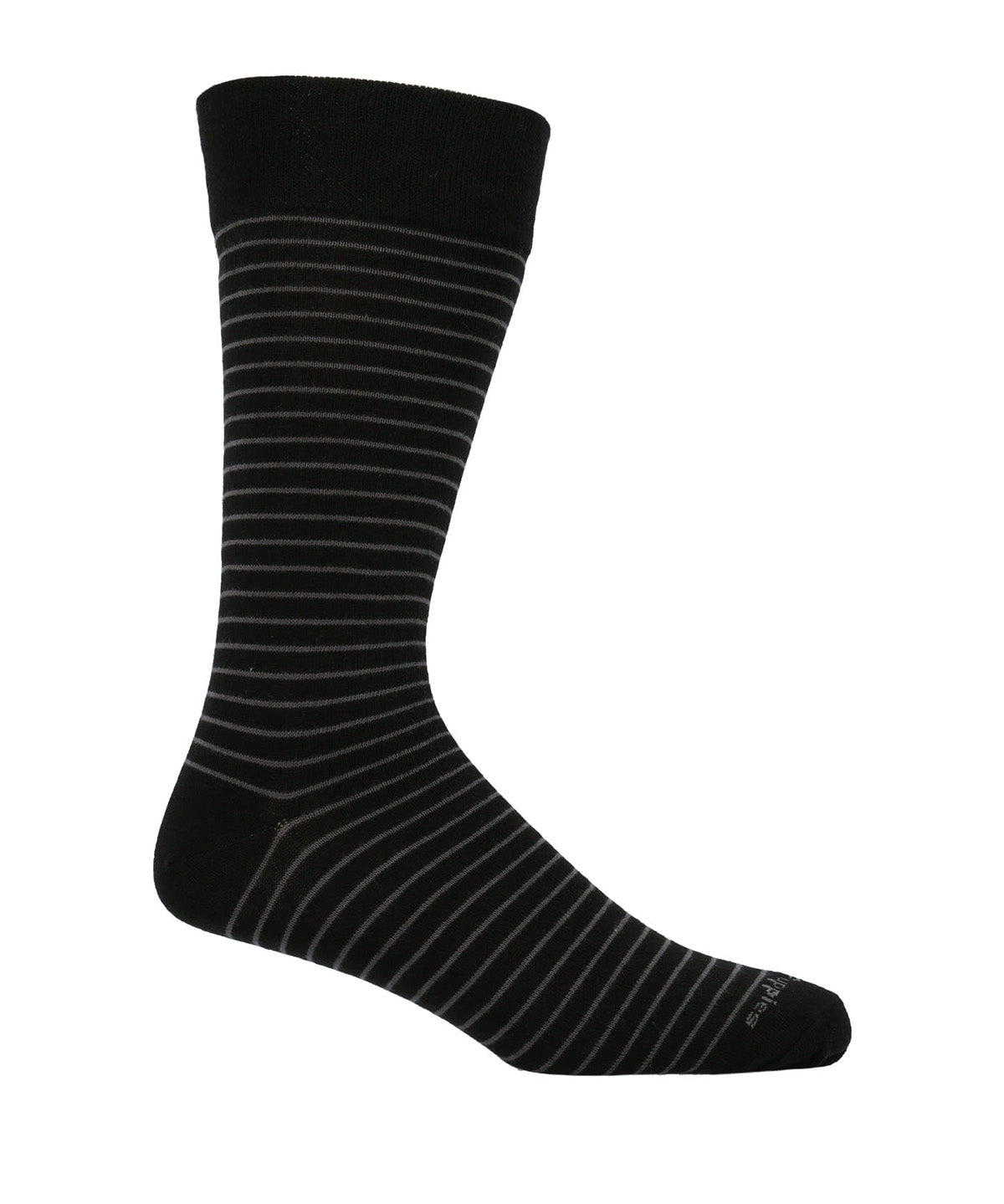 Calcetin Algodón Hombre C Cuff Lines Negro Hush Puppies | Hush Puppies