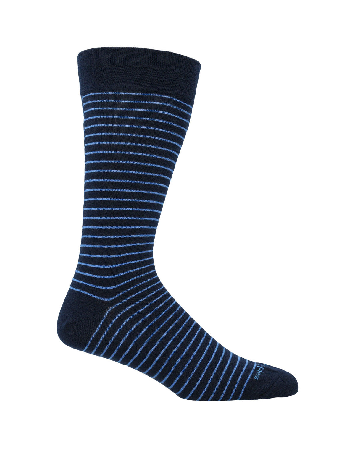 Calcetin Algodón Hombre C Cuff Lines Azul Hush Puppies | Hush Puppies