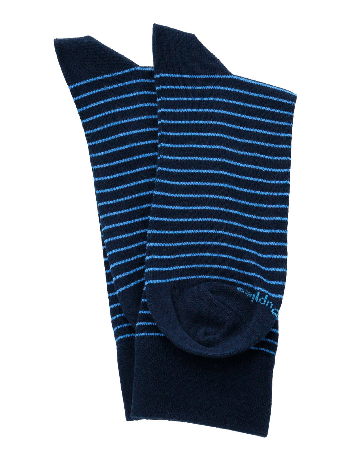 Calcetin Algodón Hombre C Cuff Lines Azul Hush Puppies | Hush Puppies