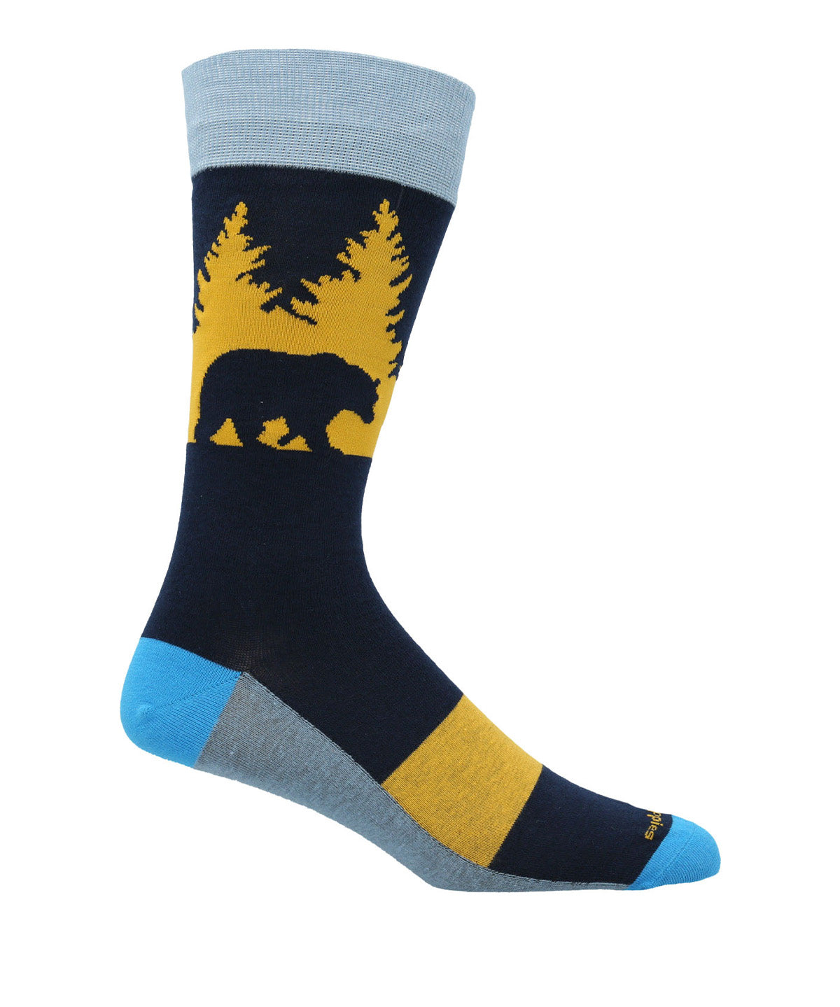 Calcetin Algodón Hombre C Bear Azul Hush Puppies | Hush Puppies