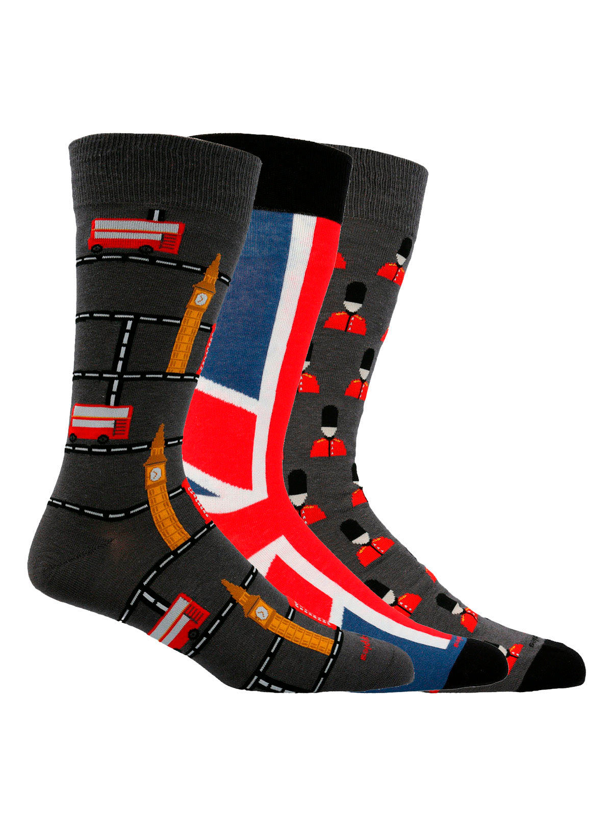 Calcetin Algodón Hombre Pack Gift Uk Multicolor Hush Puppies | Hush Puppies