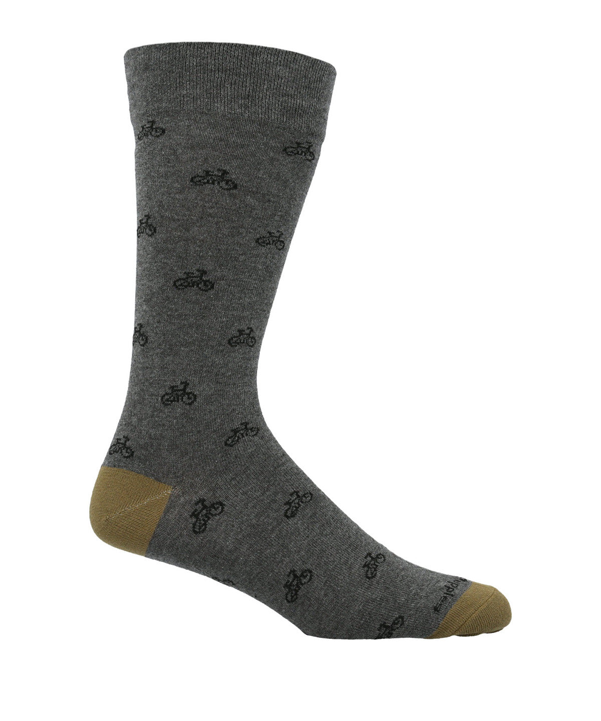 Calcetin Algodón Hombre C Cuff Bikes Gris Hush Puppies | Hush Puppies