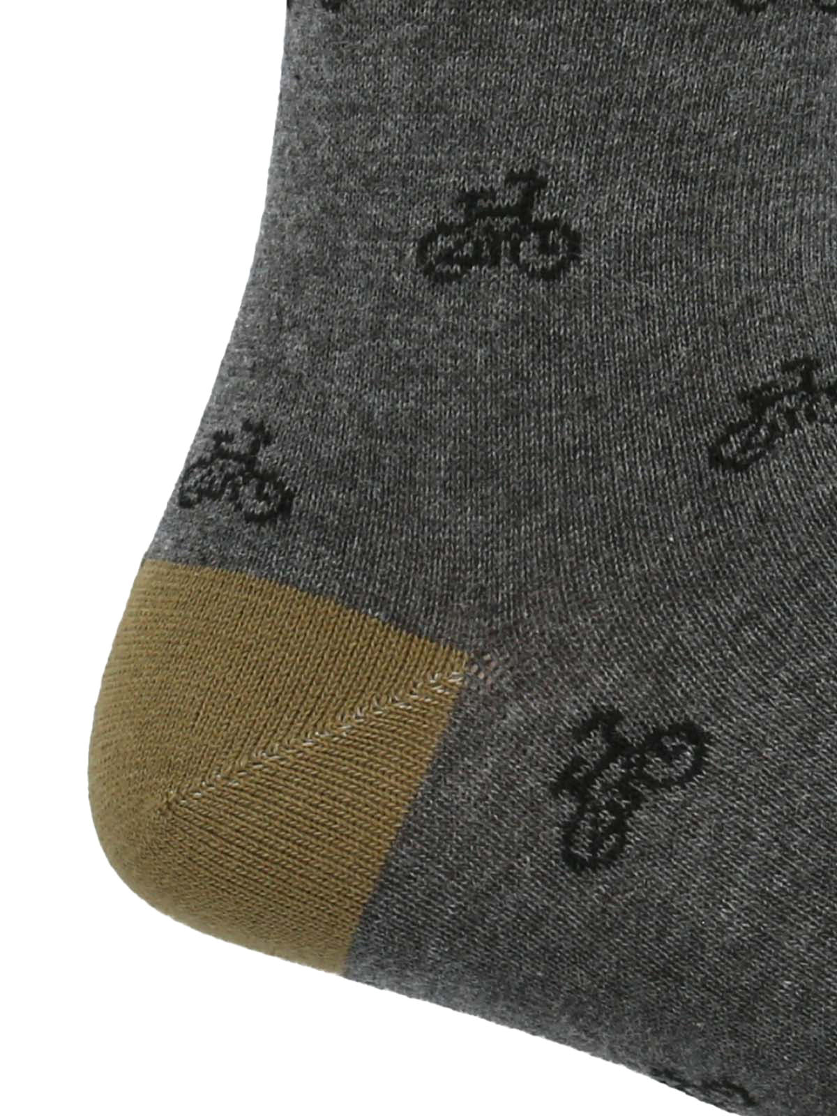 Calcetin Algodón Hombre C Cuff Bikes Gris Hush Puppies | Hush Puppies