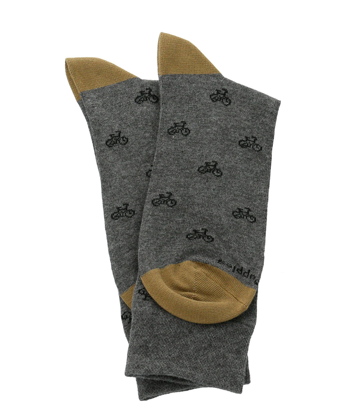 Calcetin Algodón Hombre C Cuff Bikes Gris Hush Puppies | Hush Puppies