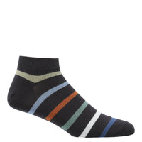 Calcetin Algodón Hombre Ped Stripe Gris Hush Puppies | Hush Puppies