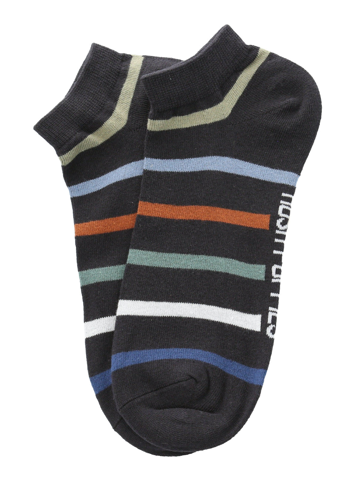 Calcetin Algodón Hombre Ped Stripe Gris Hush Puppies | Hush Puppies