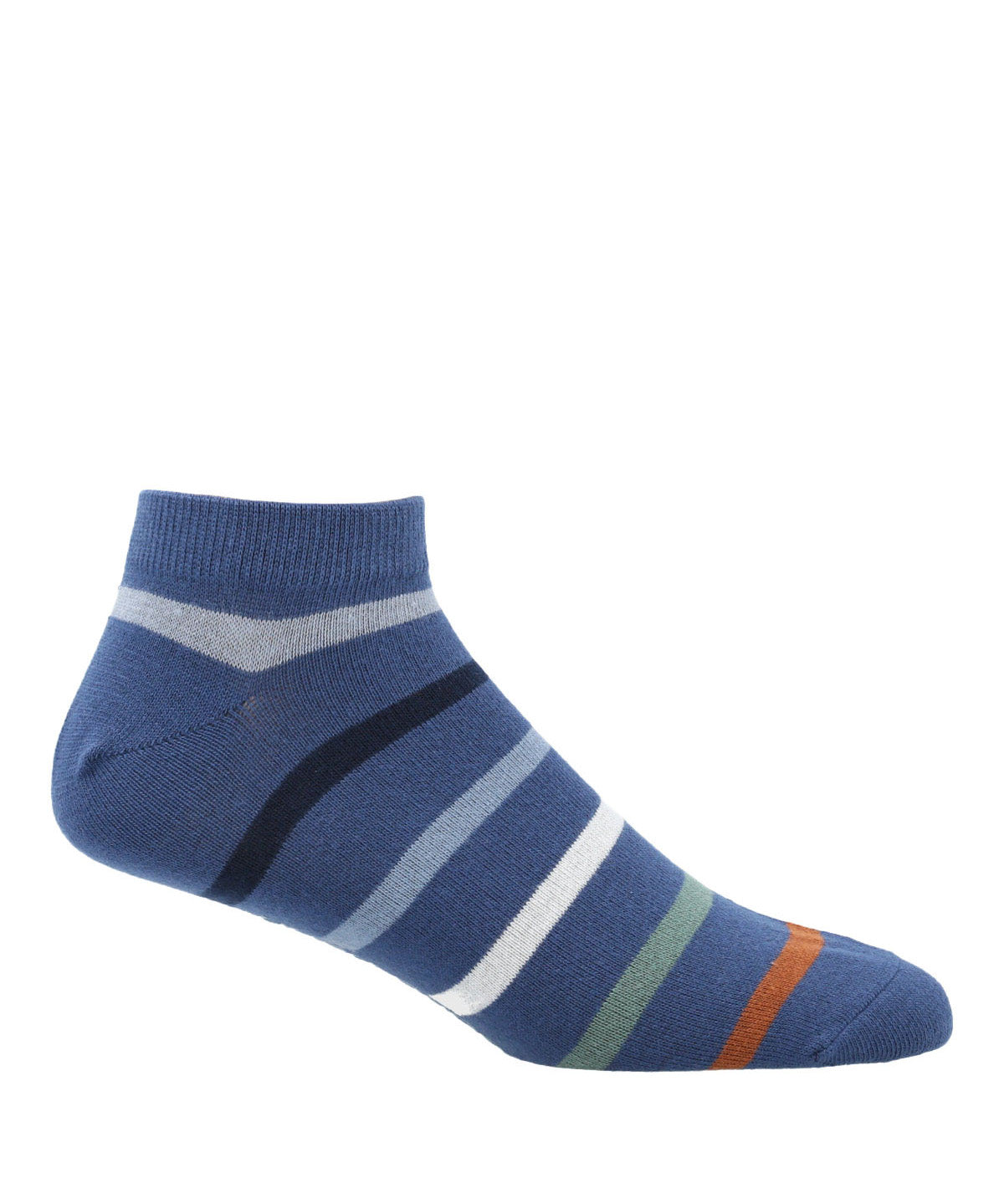 Calcetin Algodón Hombre Ped Stripe Azul Hush Puppies | Hush Puppies