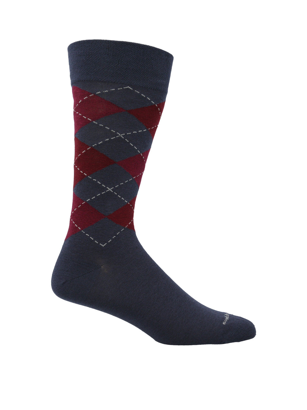 Calcetin Algodón Hombre C Cuff Argyle Azul Hush Puppies | Hush Puppies