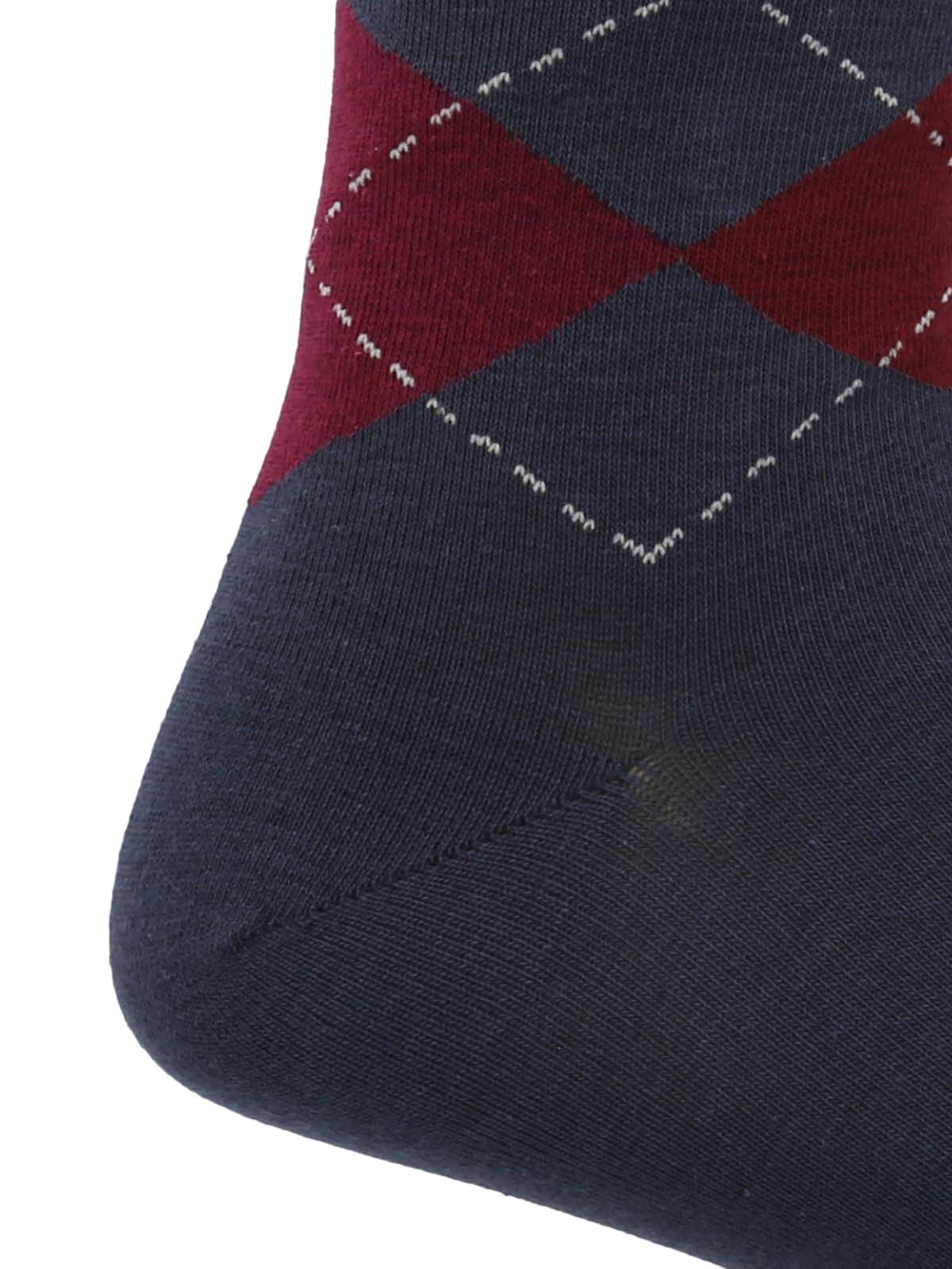 Calcetin Algodón Hombre C Cuff Argyle Azul Hush Puppies | Hush Puppies