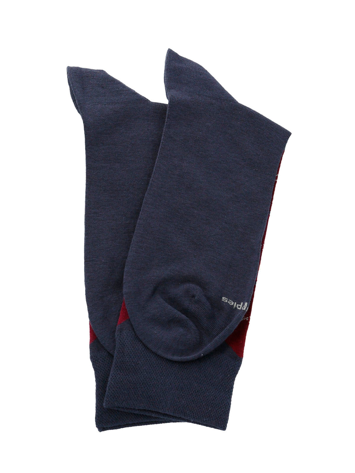 Calcetin Algodón Hombre C Cuff Argyle Azul Hush Puppies | Hush Puppies