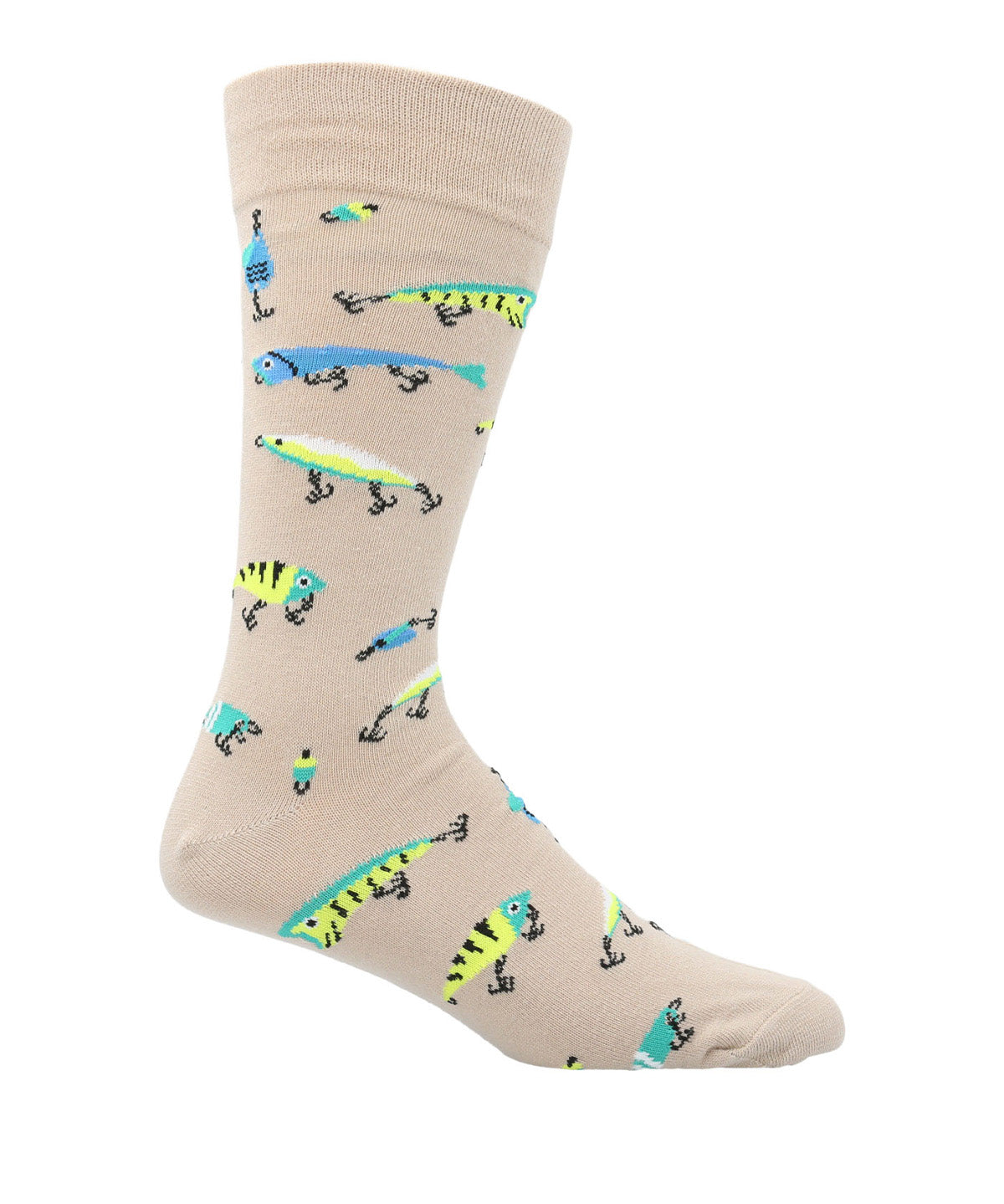 Calcetin Algodón Hombre C Cuff Fishing Beige/Crudo Hush Puppies | Hush Puppies