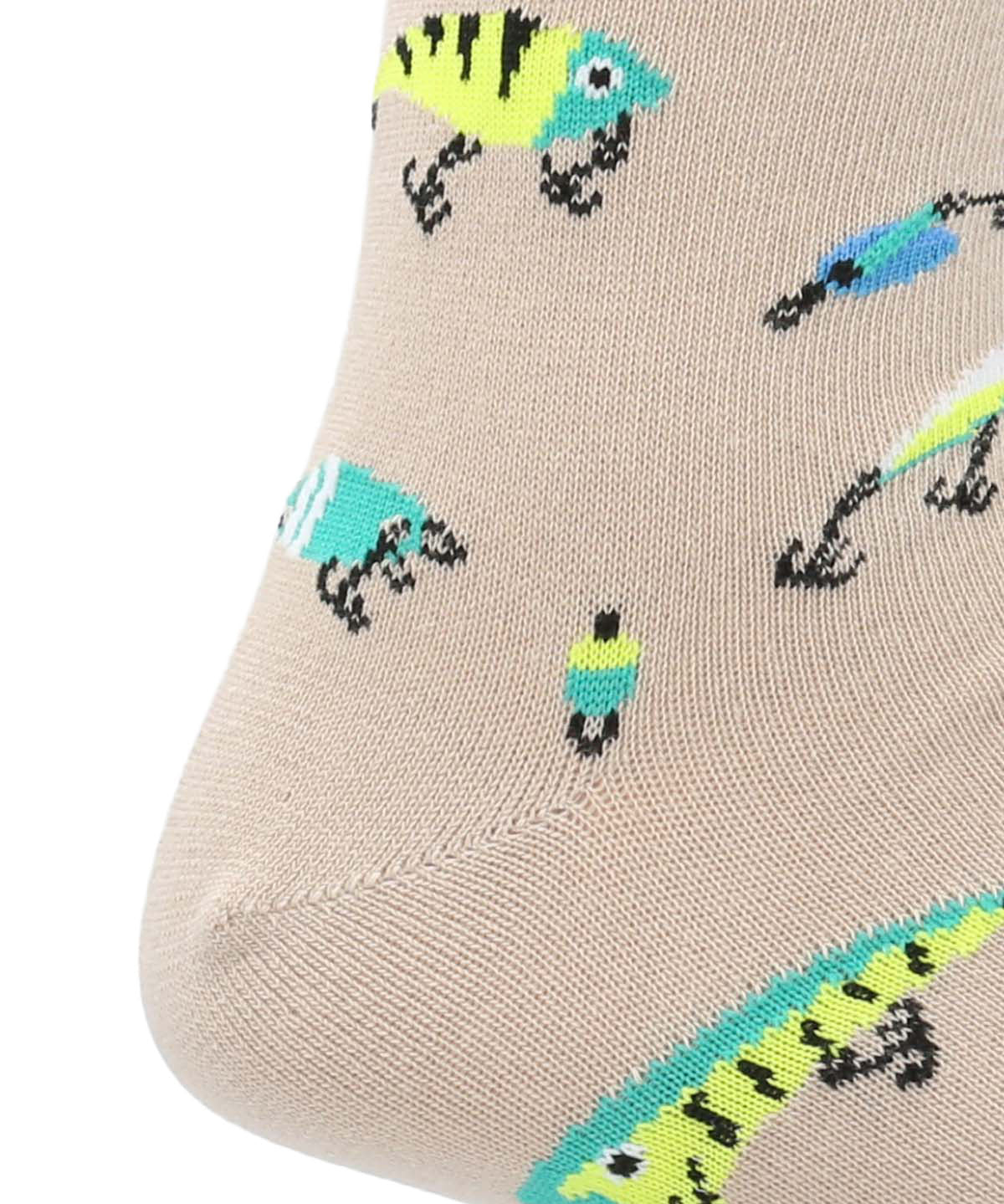 Calcetin Algodón Hombre C Cuff Fishing Beige/Crudo Hush Puppies | Hush Puppies