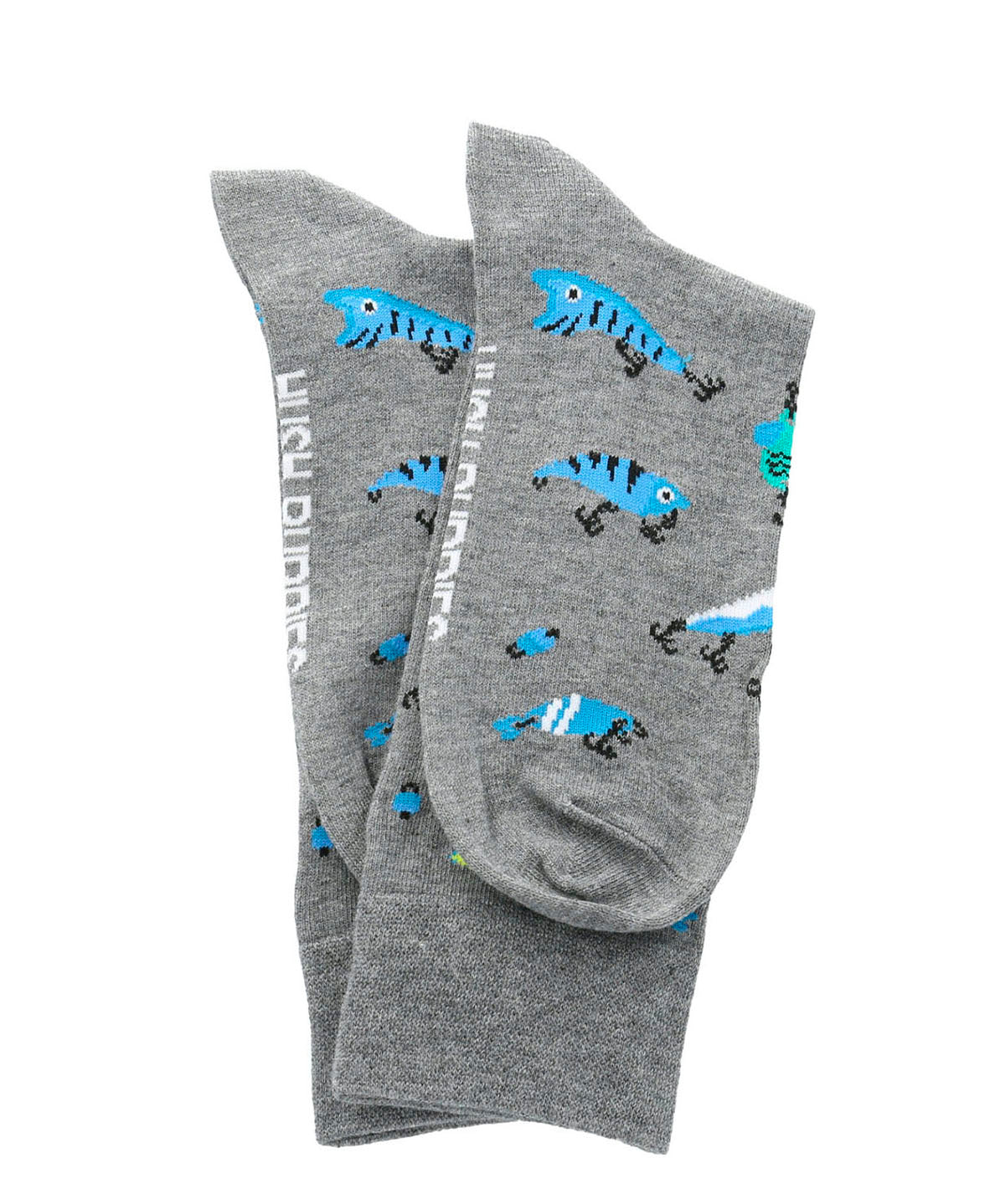 Calcetin Algodón Hombre C Cuff Fishing Gris Hush Puppies | Hush Puppies