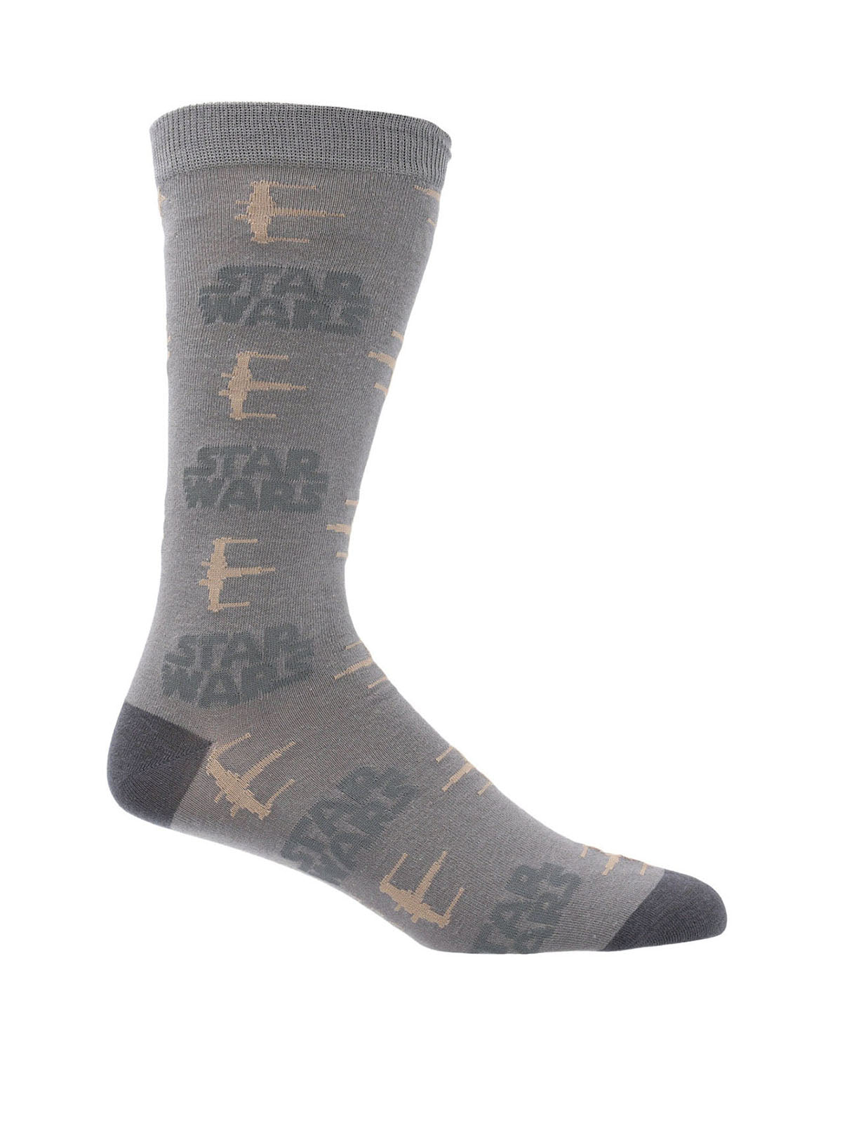 Calcetin Algodón Hombre Sw H Rebel Xwing Gris Hush Puppies