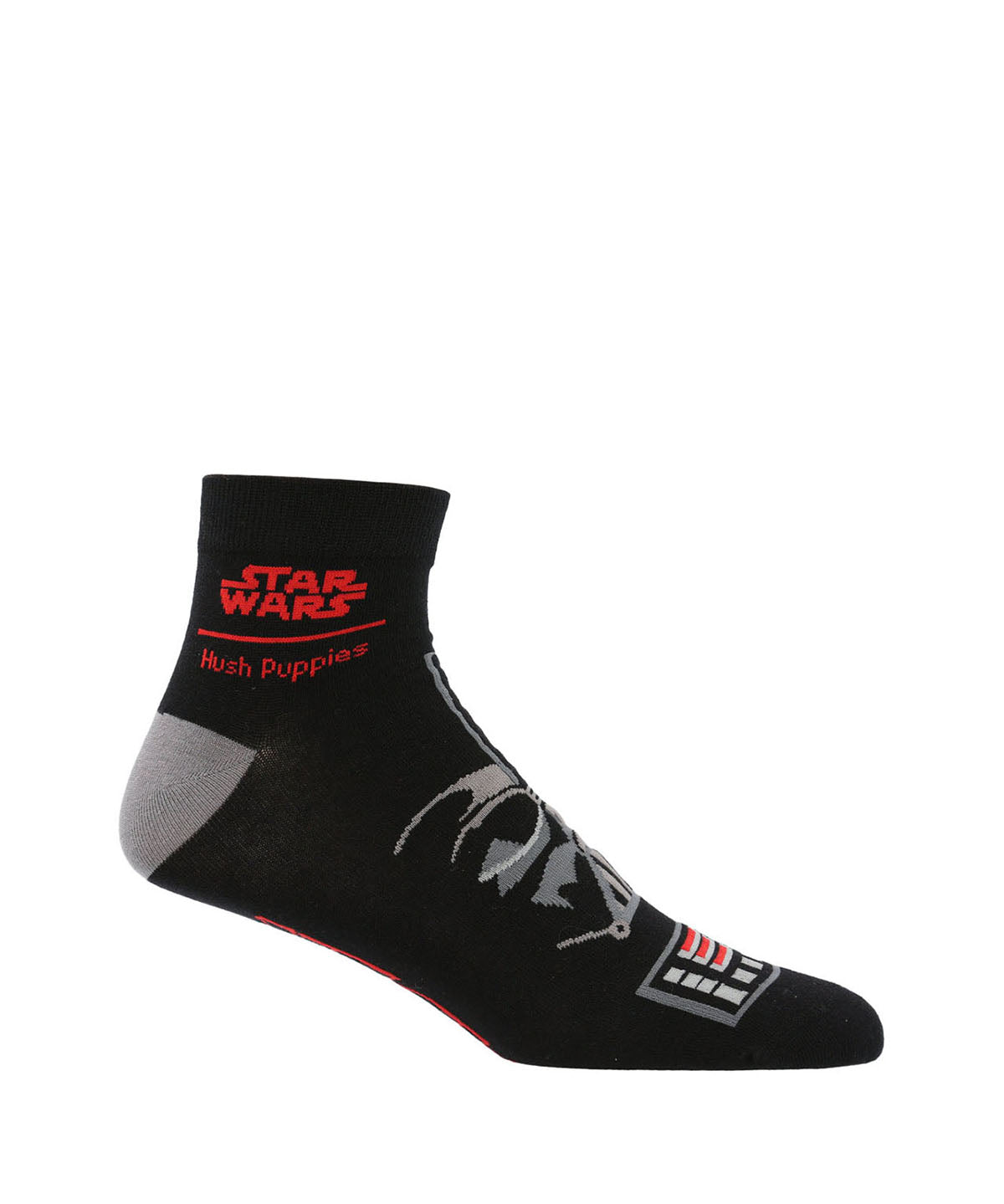 Calcetin Algodón Hombre Sw H Ped Darth Vader Negro Hush Puppies | Hush Puppies