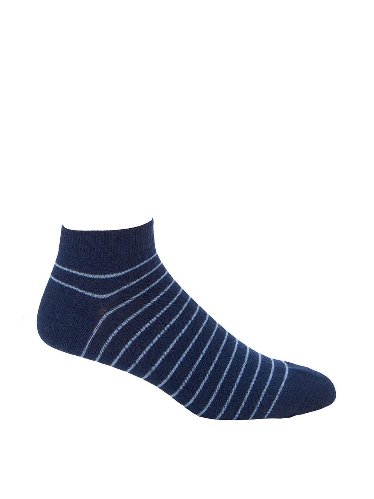Calcetin Algodón Hombre Ped Finline Azul Hush Puppies
