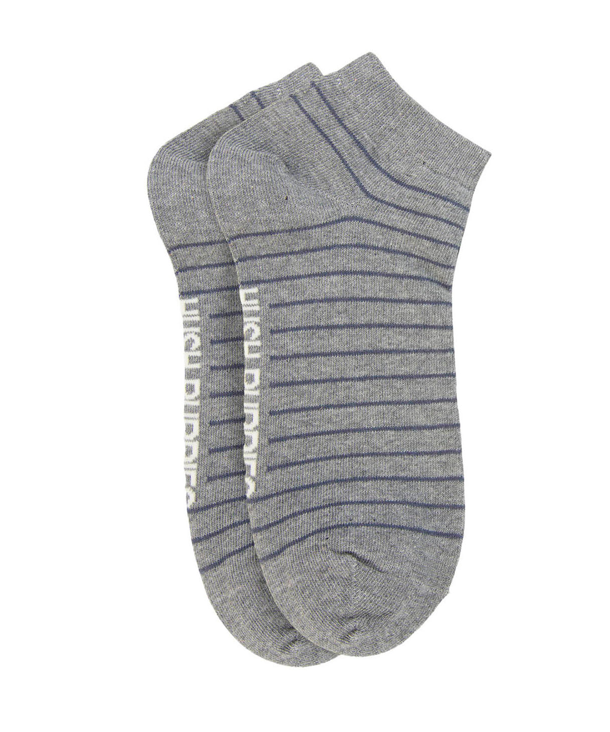 Calcetin Algodón Hombre Ped Finline Gris Hush Puppies